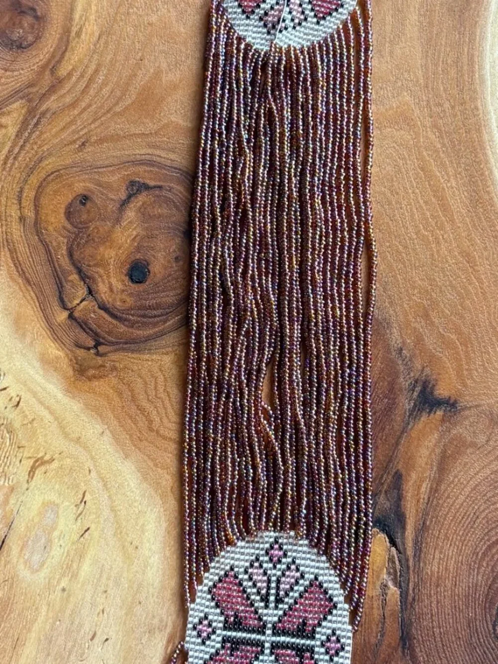 Vintage Lee Hutchins Beaded Necklace